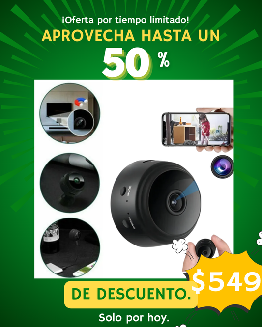 Mini Cámara Ip Wifi Espia 1080p
